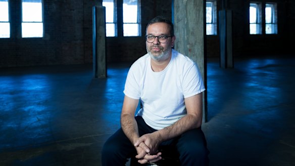 Azad Raza in the Clothing Store, where we will create his enigmatic project.