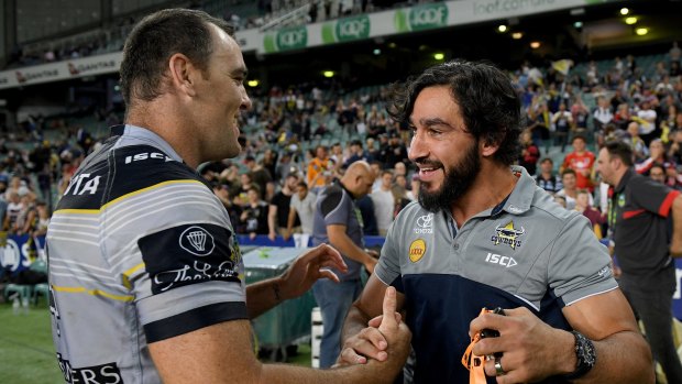 No miracle comeback: Johnathan Thurston is resigned to missing the Cowboys' grand final against the Storm.