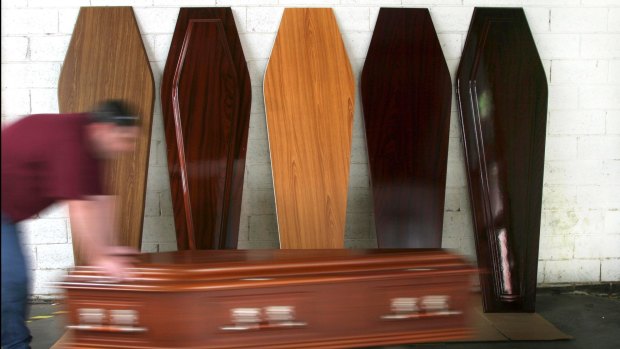 The most expensive place for a burial was Sydney, while Perth was more expensive for cremations.