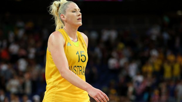 Gold standard: The Rio Olympics is still the goal for Lauren Jackson despite a knee injury.