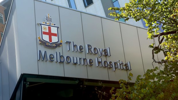 The Royal Melbourne Hospital.