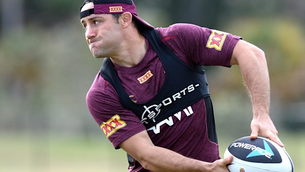 Maroons half Cooper Cronk.