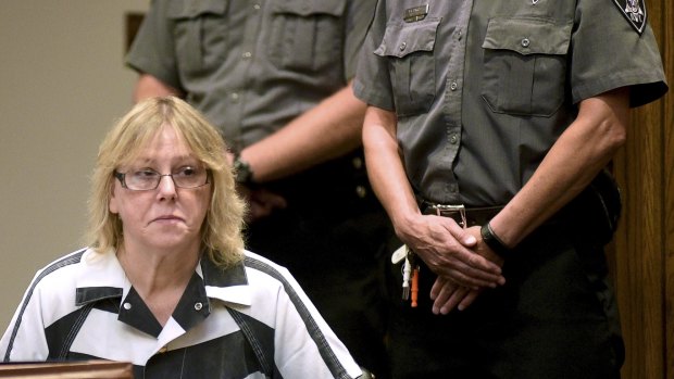 Joyce Mitchell in court in Plattsburgh, New York, on Tuesday. 