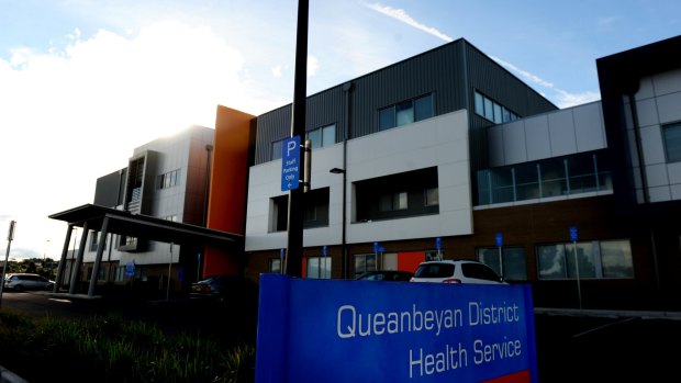 Potentially flammable cladding has been identified at Queanbeyan Hospital.