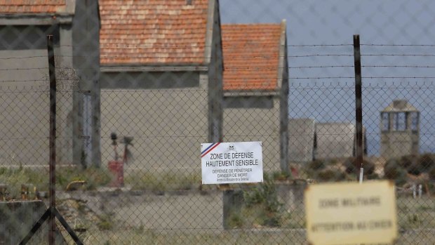 A military base in the southern French town of Miramas, near Marseille, from where explosives, detonators and grenades were stolen last week.