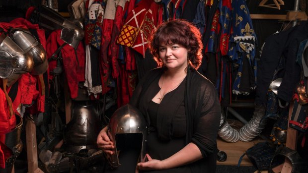 Chantelle Gerrard developed her skills through making costumes for herself.