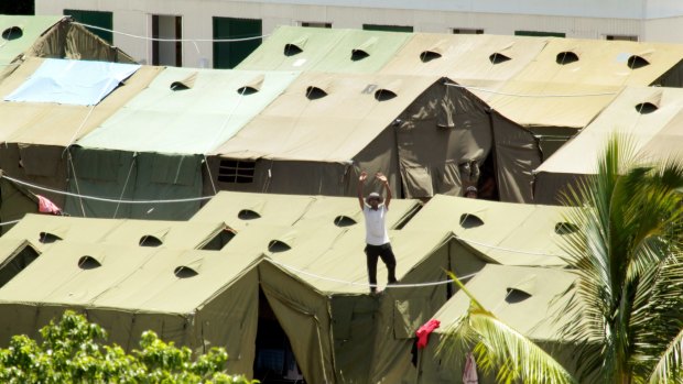Nauru detetion centre.
