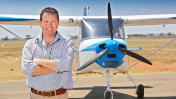 Trained pilot Andrew Broad, Nationals MP for Mallee, wants renters to be able to buy a home without a deposit.