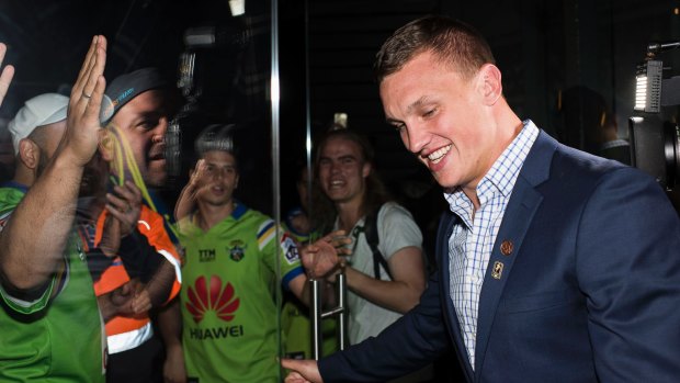 Canberra Raiders fullback Jack Wighton and fans are happy the tribunal cleared him.