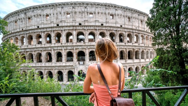 The Colosseum in Rome. Italy is another country with high vaccination rates and relatively low case numbers.