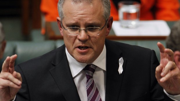 Immigration Minister Scott Morrison claims that removing "the sugar on the table" will deter asylum seekers from using Indonesia as a nation of transit.