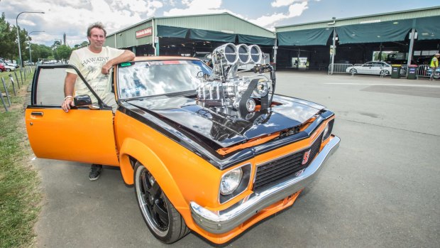 Anthony Brakel of Nowra finished working on his LX Torana on Tuesday night to exhibit it for the first time.