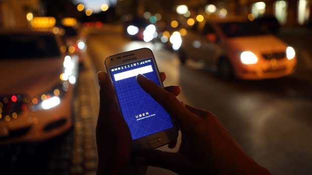 Up and running: Uber services have been made available in New Dehli again following an alleged rape incident.