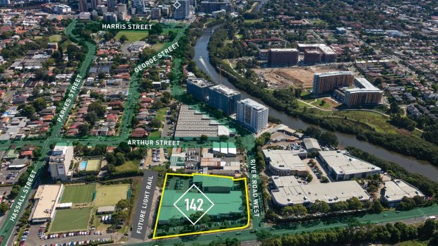 Stuart Cox and Neil Cooke of Savills residential site sales have been appointed to sell 142 James Ruse Drive in Parramatta.