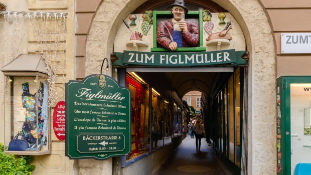  Figlmueller, in the heart of the city, serves an excellent wiener schnitzel.