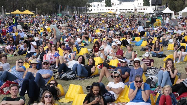 Crowd at the Australian of the Year Awards.   