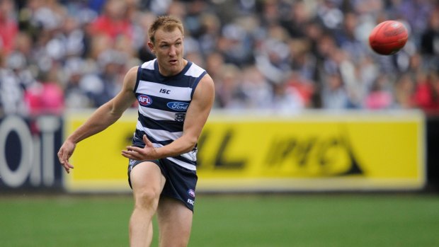 Geelong's Darren Milburn.