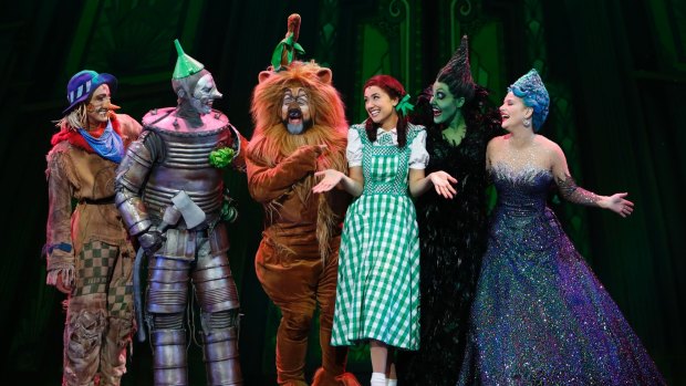 The main characters from The Wizard of Oz.