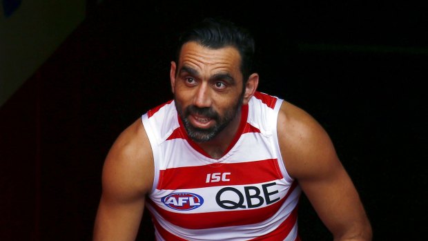 Adam Goodes at the SCG this week.