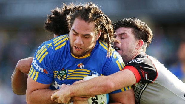 Young gun: Tepai Moeroa could step in for Anthony Watmough, says Peter Sterling.