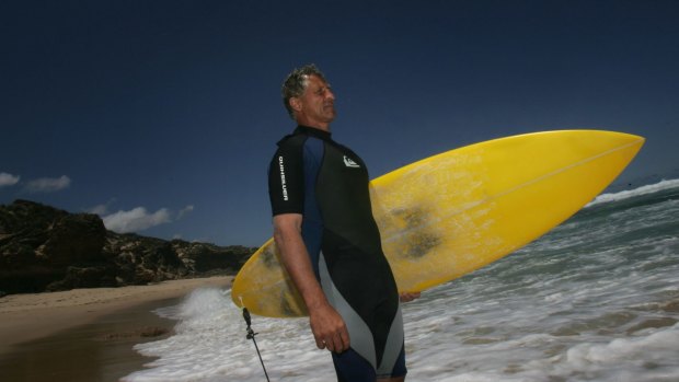 Kent Stannard does not recall ever feeling anxious about sharks while surfing Jefferys Bay.