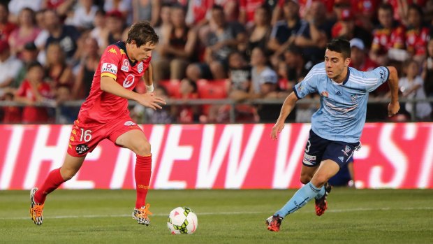 Red-hot: Adelaide have established themselves as the best passing side in the country under Josep Gombau.