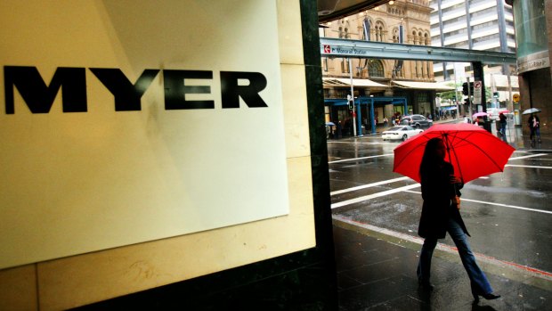 Myer will have 63 stores once these stores close.