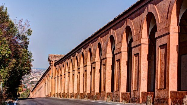 Portico di San Luca, which connects the Sanctuary of the Madonna di San Luca to the city, is a 3.5km long monumental roofed arcade consisting of 666 arches.
