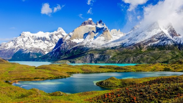 One of the most spectacular places on earth:  Patagonia, Torres del Paine National Park, Chile.