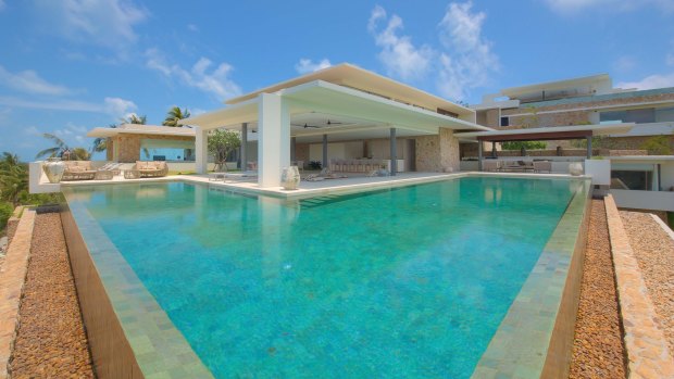 All villas have over-sized living areas, state-of-the-art kitchens and large infinity edge pools.