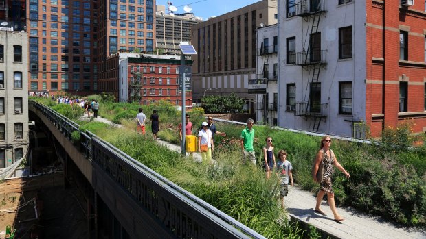 High Line, New York.