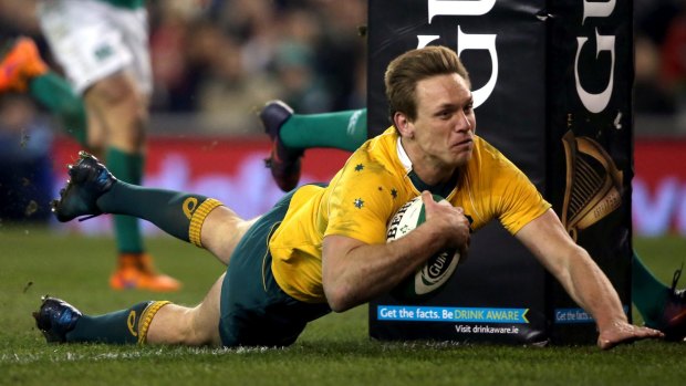 Dane Haylett-Petty had another good outing for the Wallabies.
