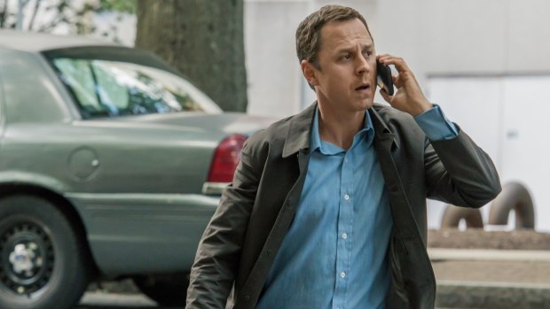 Giovanni Ribisi as Marius/Pete in the Amazon Prime Video series <i>Sneaky Pete</i>.