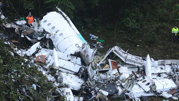 Just six people survived the plane crash. 