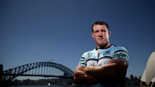 Waiting on a call: Sharks captain Paul Gallen wants to play for Australia again.