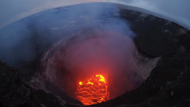 Tthe lava lake inside Kilauea volcano has now disappeared following the eruptions in May.
