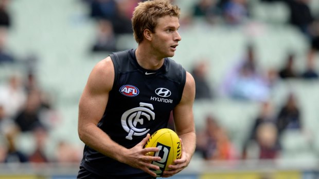 Packed his bags: Lachie Henderson says he left Carlton in pursuit of success and happiness.