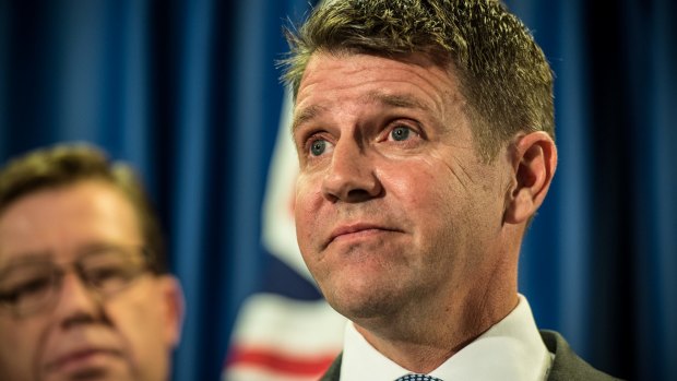 "I got it wrong": Premier Mike Baird announcing a reversal of the greyhound racing ban. 