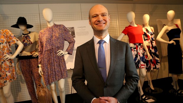 Myer chief and managing director Richard Umbers is optimistic about Christmas spending.
