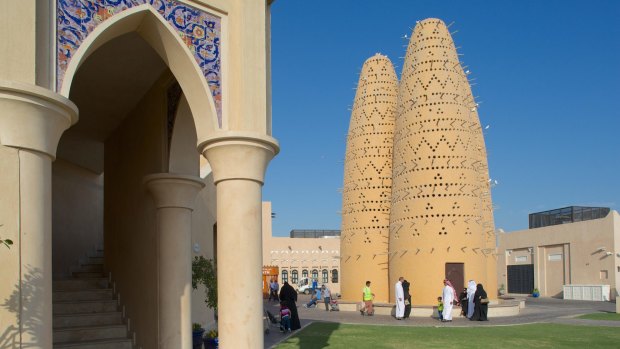 Pigeon Towers, Katara Cultural Village, Doha.