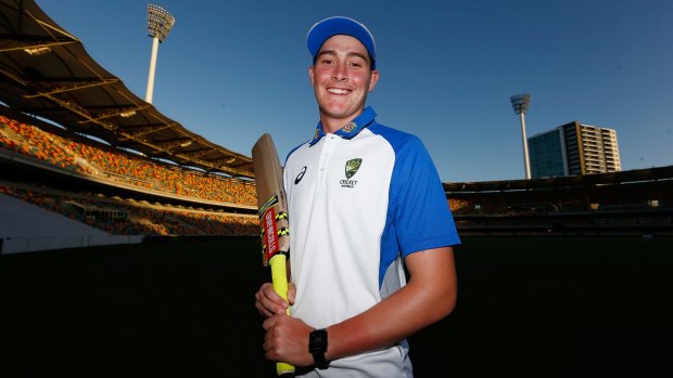 Debutant: Queensland batsman Matthew Renshaw has been named in the Australian Test team for the third Test against South Africa in Adelaide.