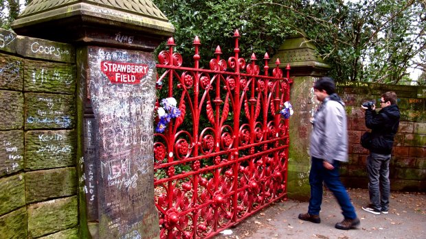 John Lennon immortalized Strawberry Field, a former children's home in Liverpool, in The Beatles' hit song Strawberry Fields Forever.