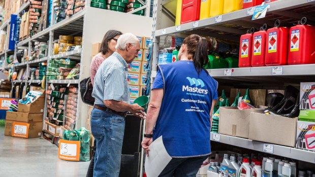 The clock is ticking for Woolworths' Masters chain.
