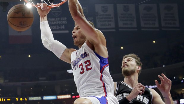 Delicate: Los Angeles Clippers forward Blake Griffin.