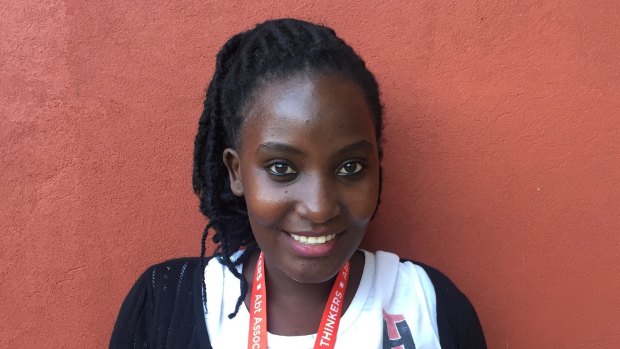 Sharifah Nalugo, 21, is living with HIV.  