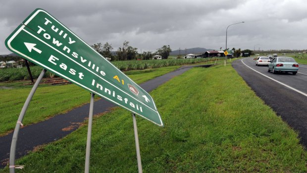 The crash occurred on the Bruce Highway south of Townsville.