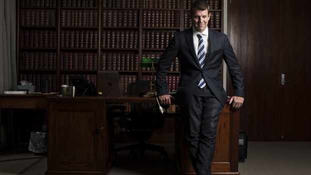 NSW Premier Mike Baird on Wednesday.