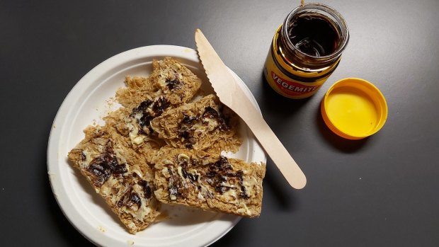 In the time warp of 14 days of quarantine in Howard Springs, Australia, jet lag was hard to shake. Vegemite helped. 