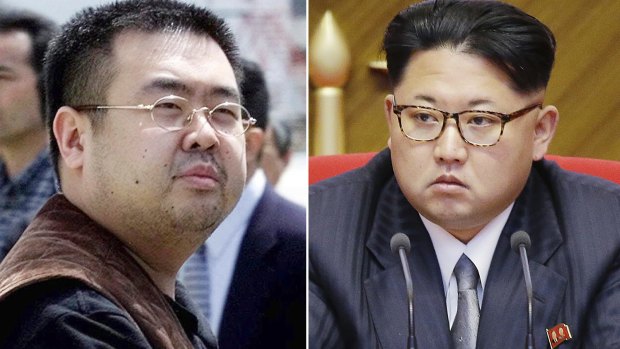 Kim Jong-nam, left, and his half-brother, North Korean dictator Kim Jong-un.