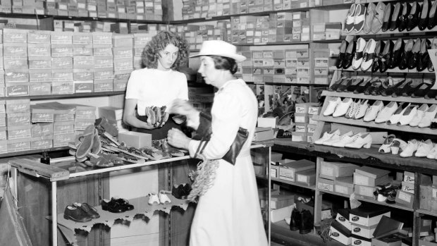 Shoe Shop, Penrith, 1948.